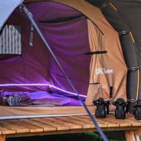 Tent 2 personen - DK'BANES (DK1) zonder water, zonder sanitair