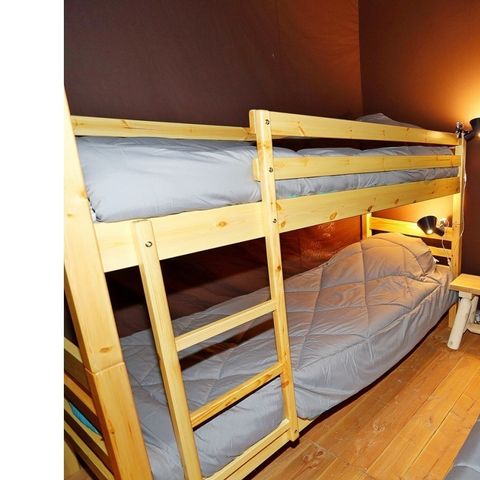 Safaritent 4 personen - Lodge (L1)