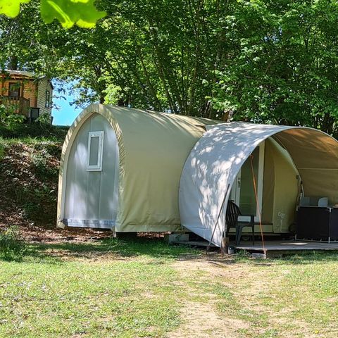 Tent 4 personen - Cocosweet - 18m² - 2 kamers zonder eigen badkamer