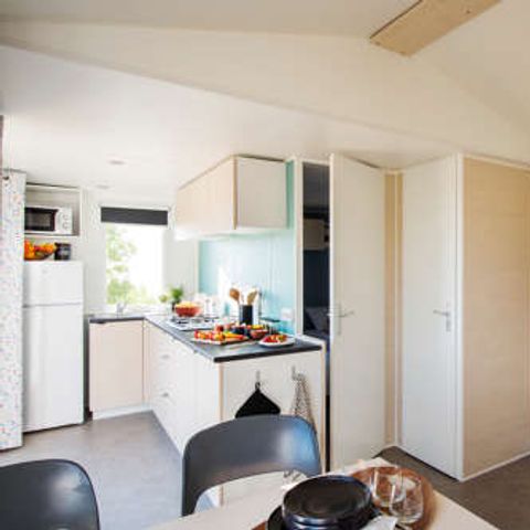 Stacaravan 4 personen - Nieuw voor 2021 Cottage 28m² 4Pers 2Ch doubles