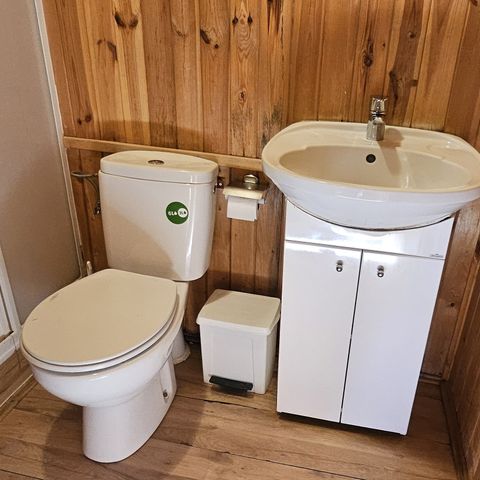 Bungalow 2 personen - Bungalow geen keuken tweepersoonsbed