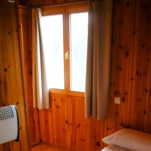 Bungalow 2 personen - Bungalow geen keuken tweepersoonsbed