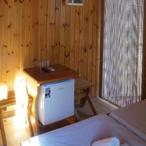 Bungalow 2 personen - Bungalow geen keuken éénpersoonsbedden
