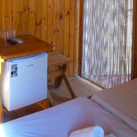 Bungalow 2 personen - Bungalow geen keuken éénpersoonsbedden