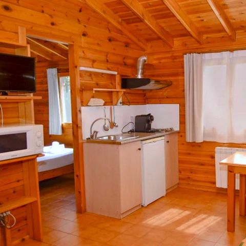 Bungalow 2 personen - Bungalow met keuken
