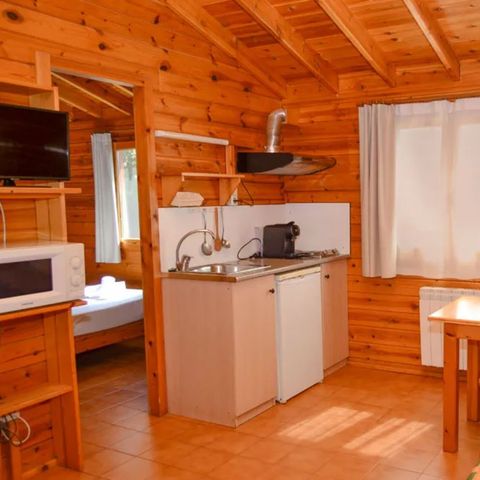 Bungalow 2 personen - Bungalow met keuken