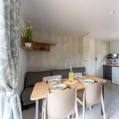 Stacaravan 4 personen - MOBIL HOME PRIVILEGE 2 Slaapkamers 4 Pers 2 Badkamers