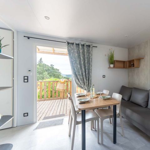 Stacaravan 4 personen - MOBIL HOME PRIVILEGE 2 Slaapkamers 4 Pers 2 Badkamers