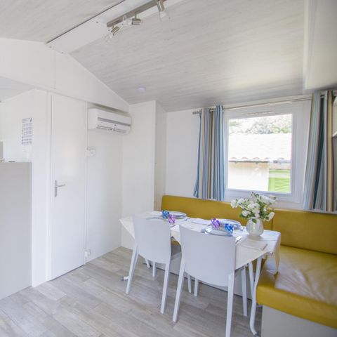 Stacaravan 4 personen - DELUXE tweede rij