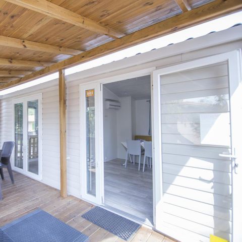 Stacaravan 4 personen - DELUXE tweede rij