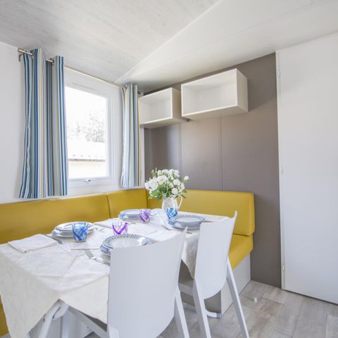 Stacaravan 4 personen - DELUXE tweede rij