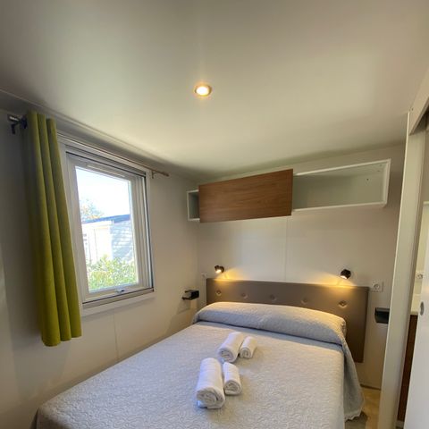 Stacaravan 4 personen - Superior Zeegebied (badkamer in Italiaanse stijl)