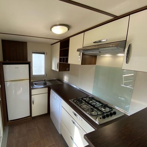 Stacaravan 4 personen - Deluxe Type B Dennenbosgebied