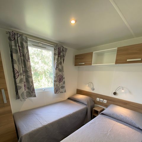 Stacaravan 6 personen - Deluxe eerste rij