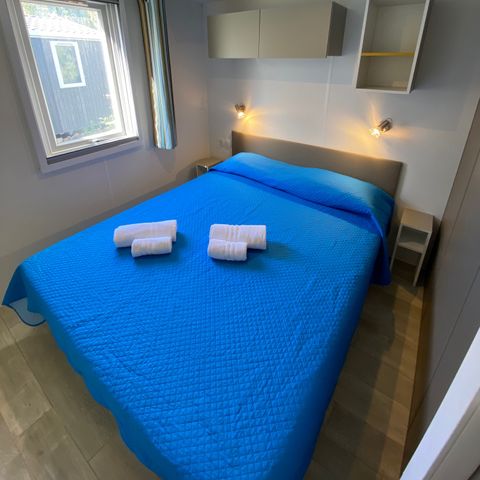Stacaravan 6 personen - Deluxe (Italiaanse badkamer)