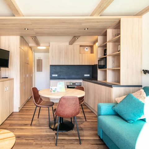 Studio 3 personen - Met terras en ligstoelen