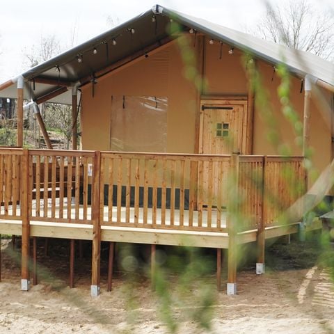 Tent 6 personen - Luxe Safaritent aan het water