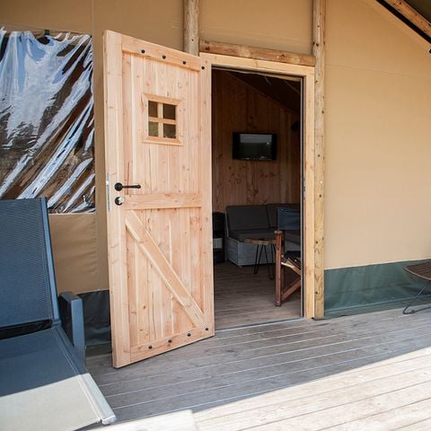 Safaritent 6 personen - Luxe aan het water