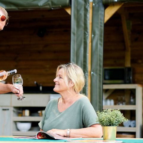 LANDHUIS 4 personen - Cottage Safari XS met privé sanitair