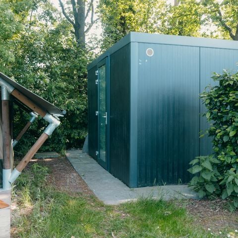 Safaritent 4 personen - Safari Cottage XS met privé sanitair