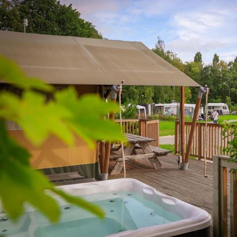 Safaritent 6 personen - Wellness