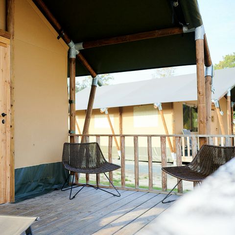 Safaritent 6 personen - Wellness