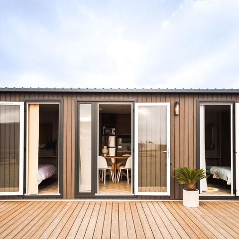 Lodge 12 personen - 3 Luxe Lodges voor 12 personen