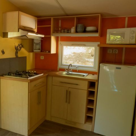 Stacaravan 7 personen - Grand Confort - 25 m2