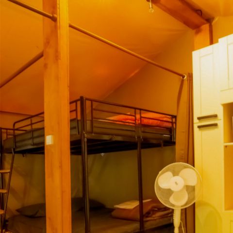 Safaritent 7 personen - Canvas bungalow 7p