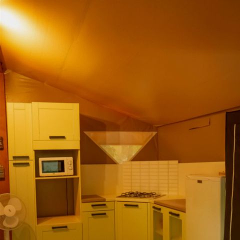 Safaritent 6 personen - Canvas bungalow 6p