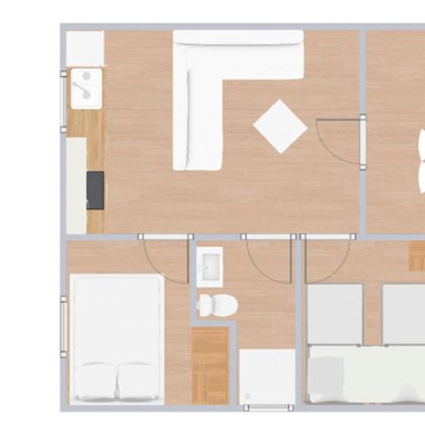 Chalet 5 personen - C. Oasis Comfort