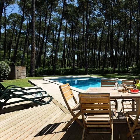 Villas La Clairière aux Chevreuils - Camping Landes - Afbeelding N°4