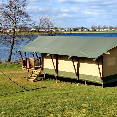 Safaritent 6 personen - incl. sanitair
