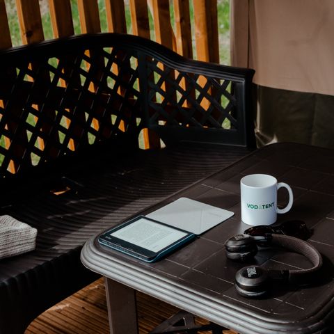 Safaritent 4 personen - incl. sanitair