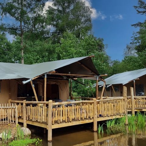 Safaritent 4 personen - Luxe incl. sanitair