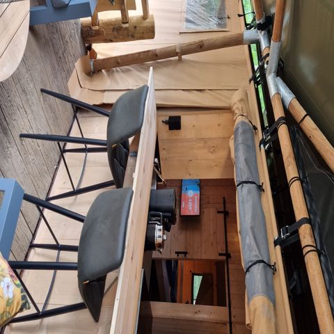 Safaritent 4 personen - Luxe incl. sanitair