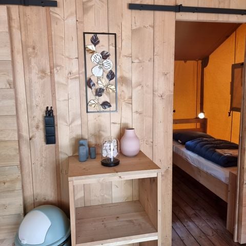 Safaritent 4 personen - Luxe incl. sanitair(MIVA)