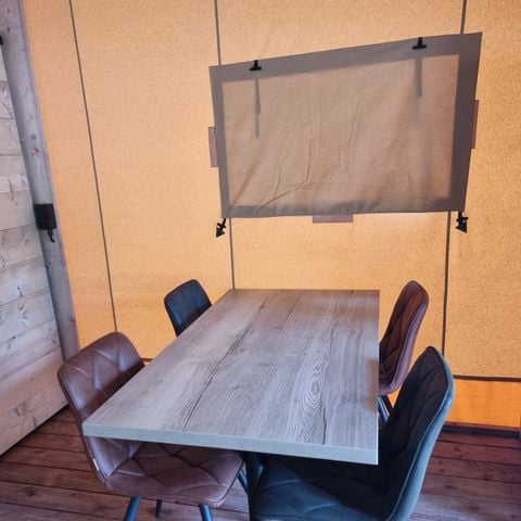 Safaritent 4 personen - Luxe incl. sanitair (MIVA)