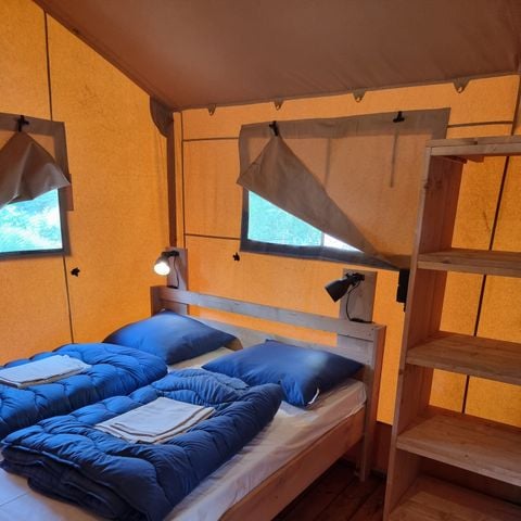 Safaritent 4 personen - Luxe incl. sanitair (MIVA)