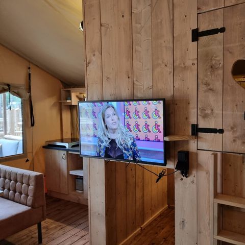 Safaritent 4 personen - Luxe incl. sanitair