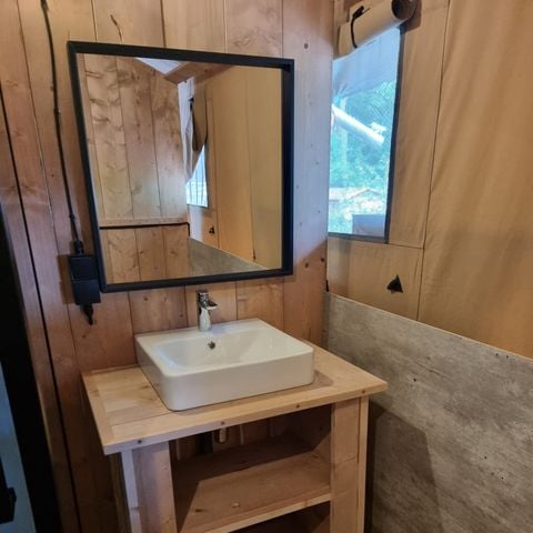 Safaritent 4 personen - Luxe incl. sanitair