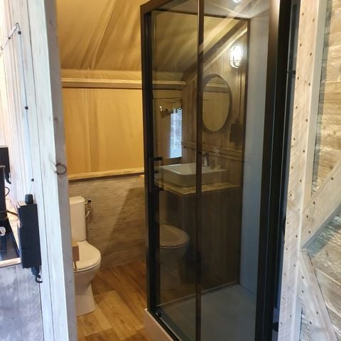 Safaritent 4 personen - incl. sanitair