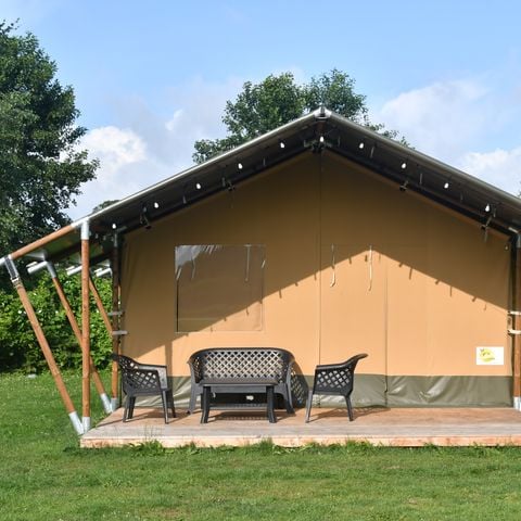 Safaritent 6 personen - incl. toilet