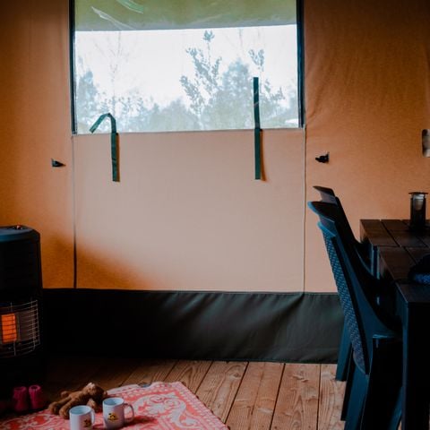 Safaritent 6 personen - incl. sanitair Safaritent 6 personen - incl. sanitair