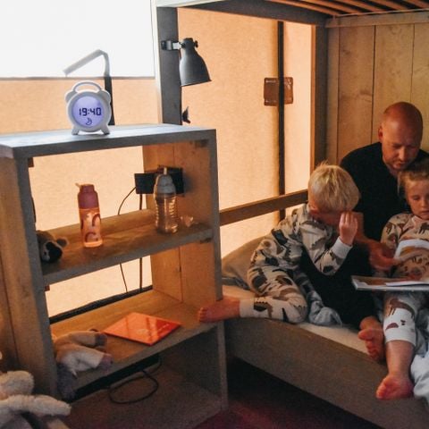 Safaritent 6 personen - incl. sanitair Safaritent 6 personen - incl. sanitair