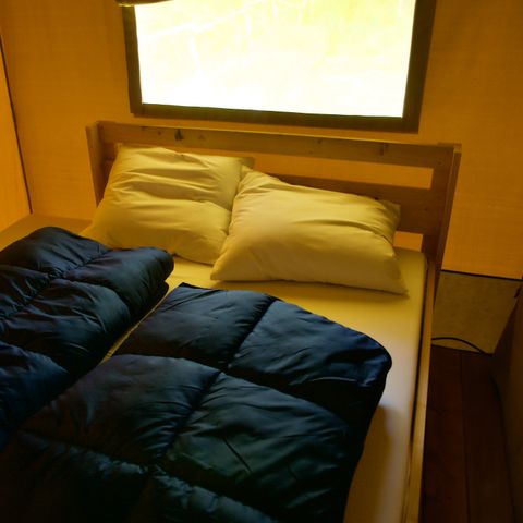 Safaritent 4 personen - incl. toilet