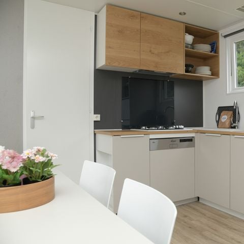 Stacaravan 6 personen - Eco-Lodge (max. 2 adults)