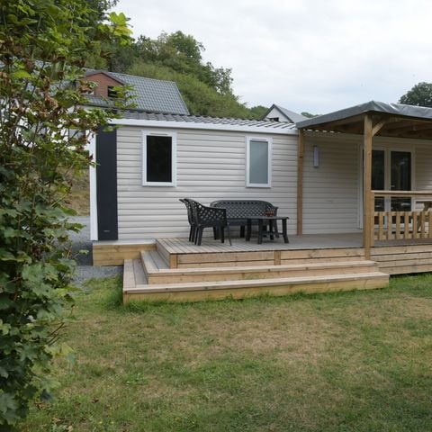 Stacaravan 6 personen - Aqua  (max 4 adults)