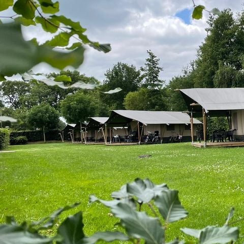 Safaritent 4 personen - incl. sanitair