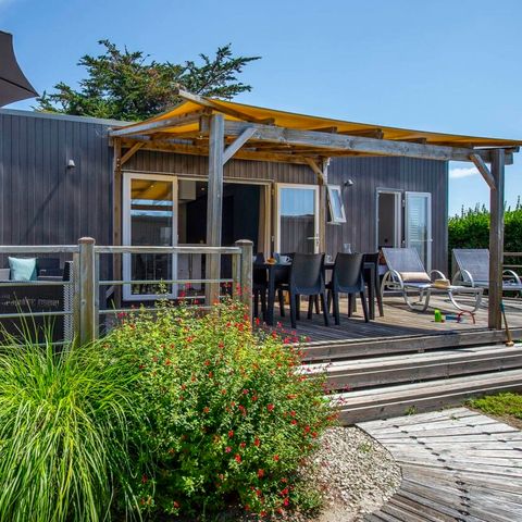 Stacaravan 4 personen - EXCLUSIEF 2 slaapkamers met master suite